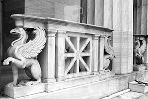 Athens Library Griffins