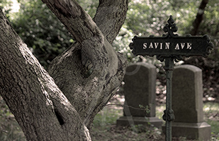 Salem - Savin Ave Marker
