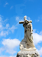 Salem - Statue & Cross 3